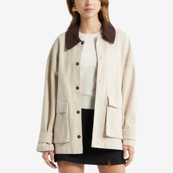 Open Edit Canvas Barn Jacket
