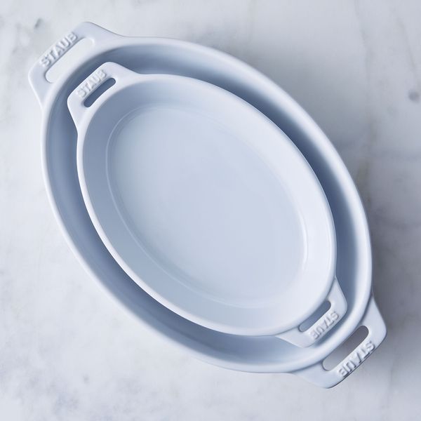 Staub Ceramic Nesting Oval Baking-Dish Set