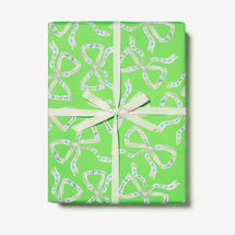 Red Cap Cards Perfect Bow Wrapping Paper