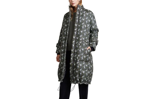 SEA Floral Printed Puffer Coat