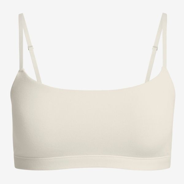 Skims Cotton Jersey Scoop Bralette