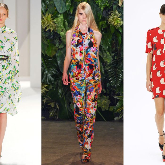 Spring 2012 looks from Carolina Herrera, Altuzarra, and Victoria by Victoria Beckham.