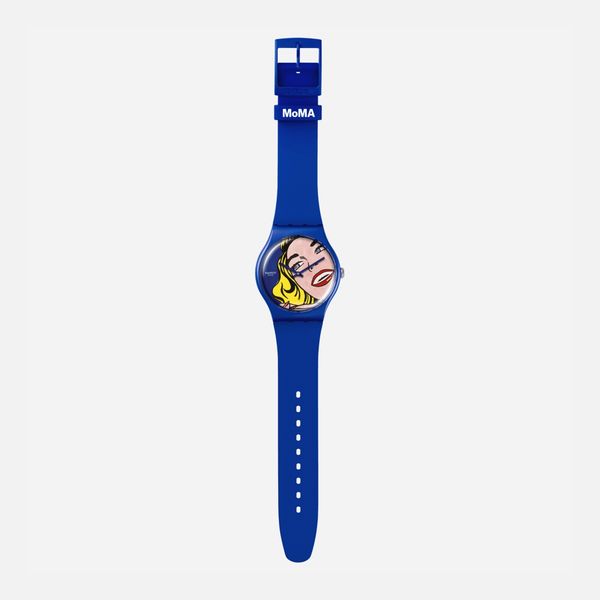 Swatch Girl By Roy Lichtenstein