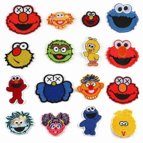 Mainstreet Classics Sesame Street Cookie Monster and Friends 2 Iron-On Patches