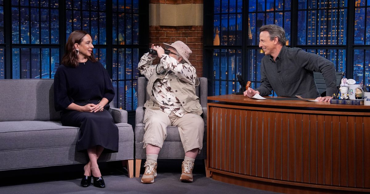 A Finger Up Maya Rudolph's Nose Won Late Night This Week
