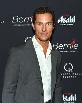 Actor Matthew McConaughey attends the 