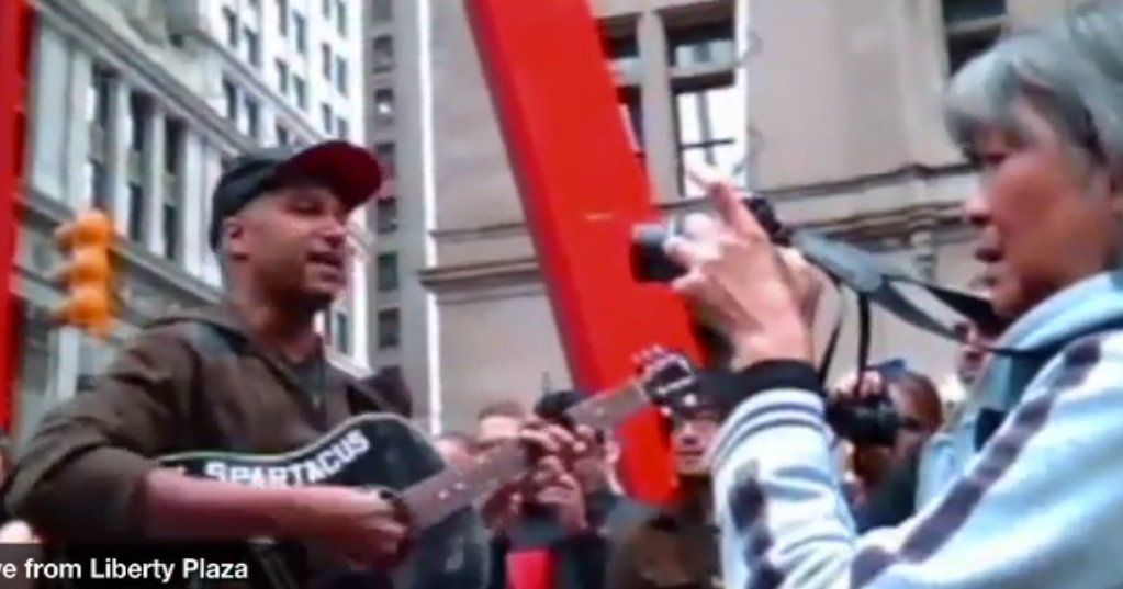 Watch Tom Morello Play ‘This Land Is Your Land’ for Occupy Wall Street ...