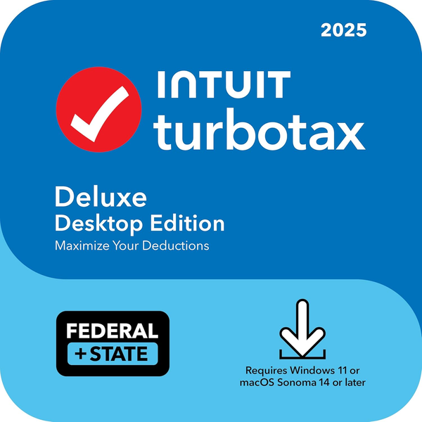 TurboTax Deluxe Desktop Edition 2025