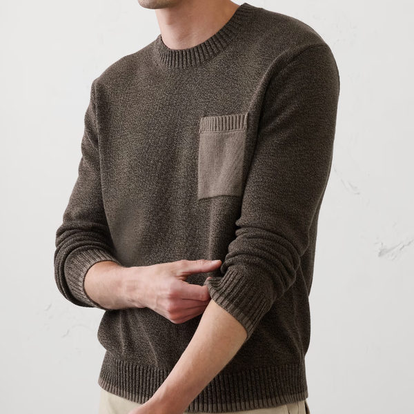 Banana Republic Factory Contrast Pocket Sweater