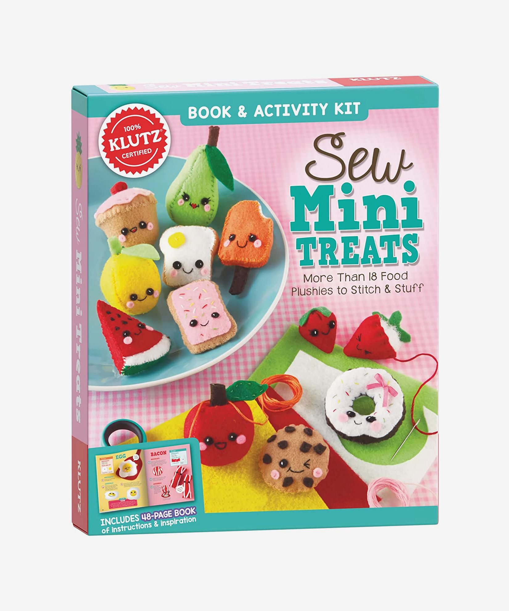 Clever Kits in Little Book-Shaped Tins Travel size Sewing Kit 