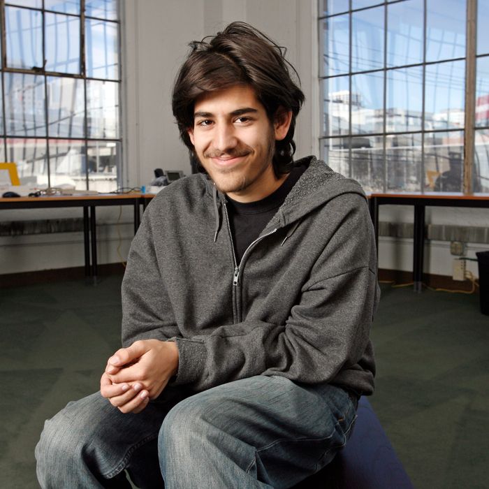 Aaron Swartz is the 19-year-old co-founder of reddit.com in San Francisco.