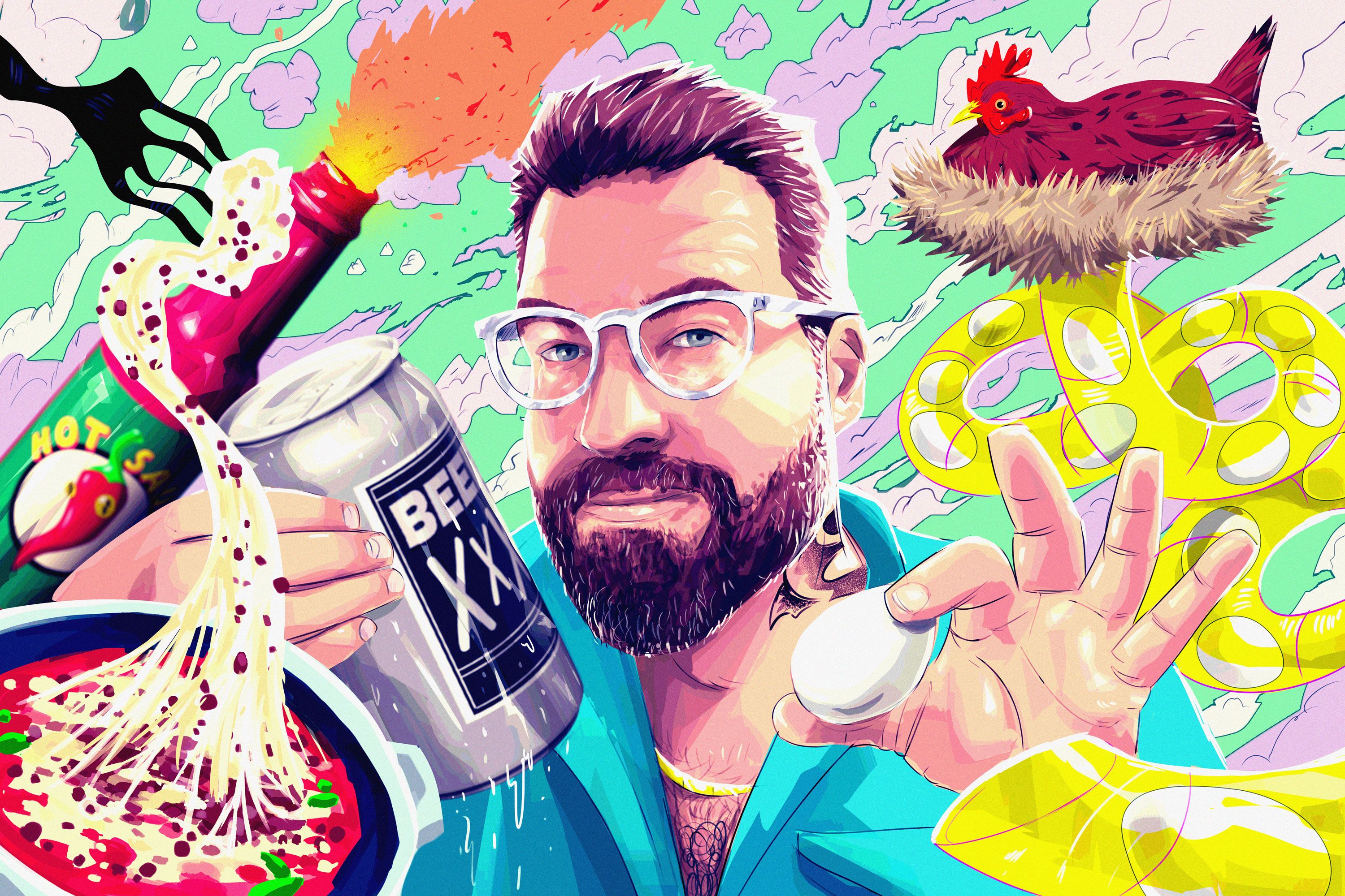 Author Isaac Fitzgerald's Grub Street Diet
