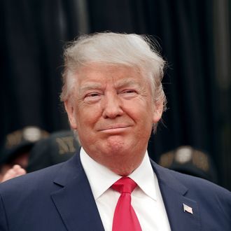 Presidential Candidate Donald Trump Holds A Staten Island News Conference