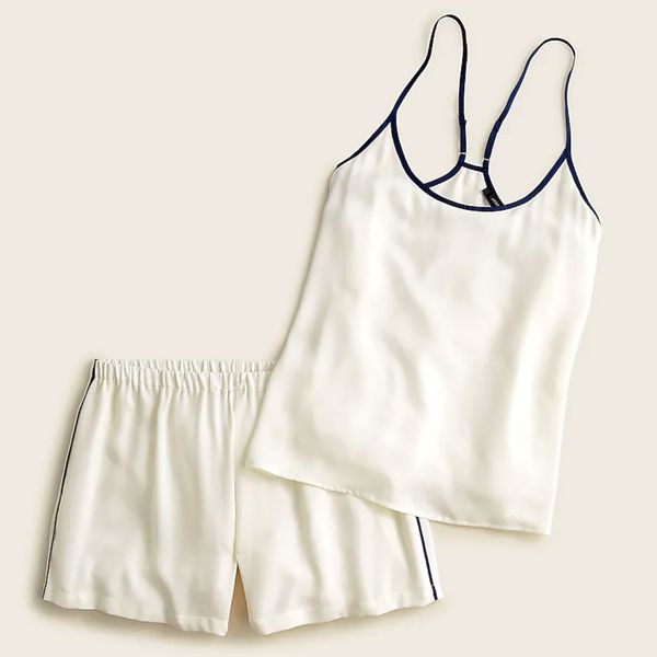 J. Crew Easy-luxe eco tank pajama set