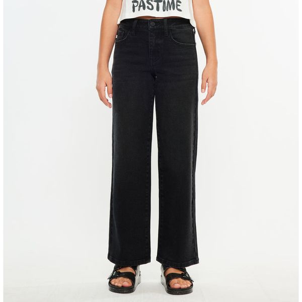 KanCan Coralynne High-Rise Wide-Leg Kids’ Jeans