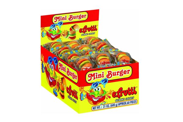 eFrutti Mini Burger Gummy Candy