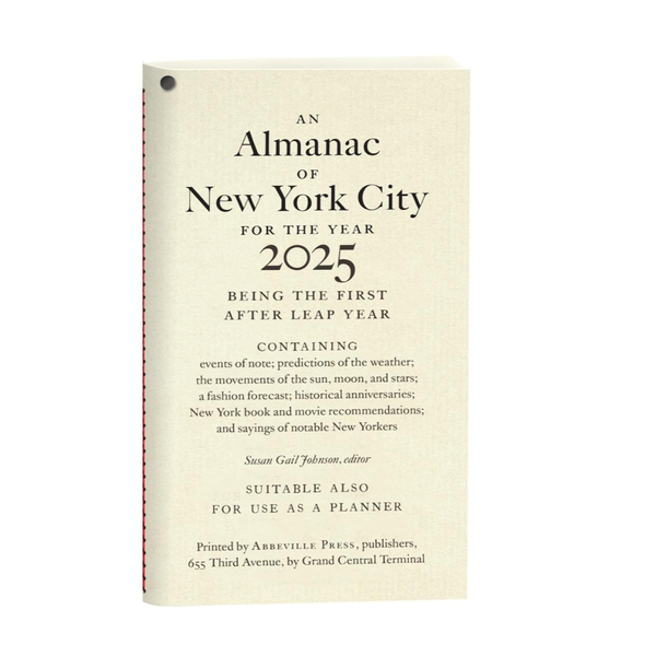 An Almanac of New York City for the Year 2025