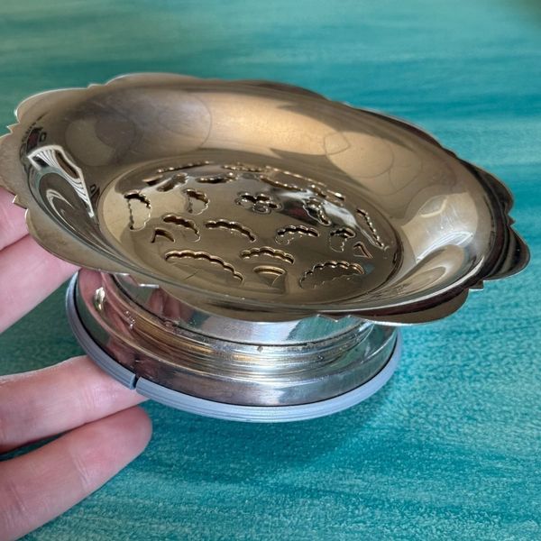 1950s Silver-Plated Coquillor