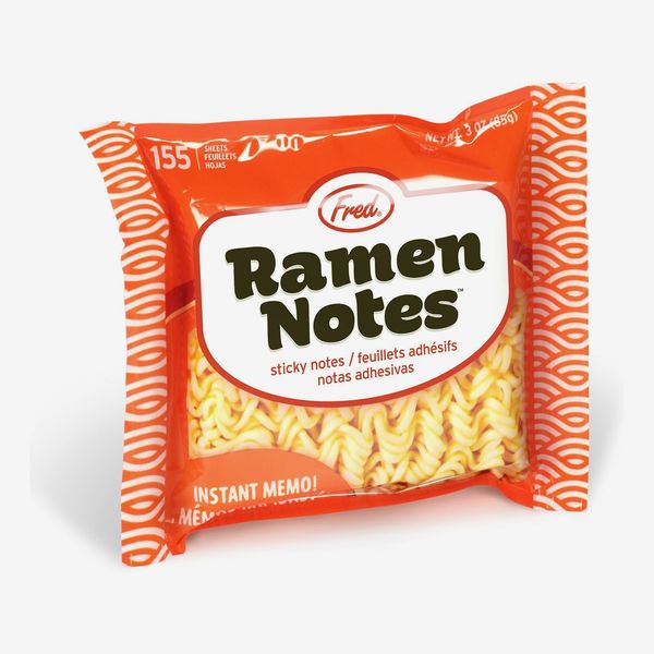 Genuine Fred Ramen Notes Ramen Noodle Sticky Note Pad