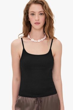 Donni The Rib Spaghetti Tank