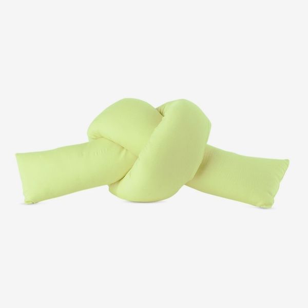 JIU JIE SSENSE Exclusive Green Baby Knot Cushion