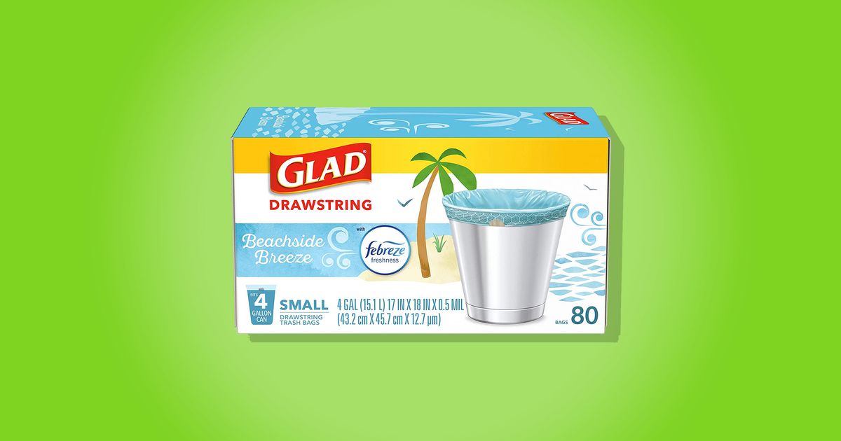 Glad OdorShield Small Drawstring Trash Bags Review 2021 The