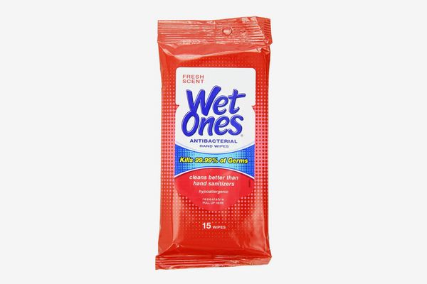 Wet Ones Antibacterial Wipes for Hands & Face