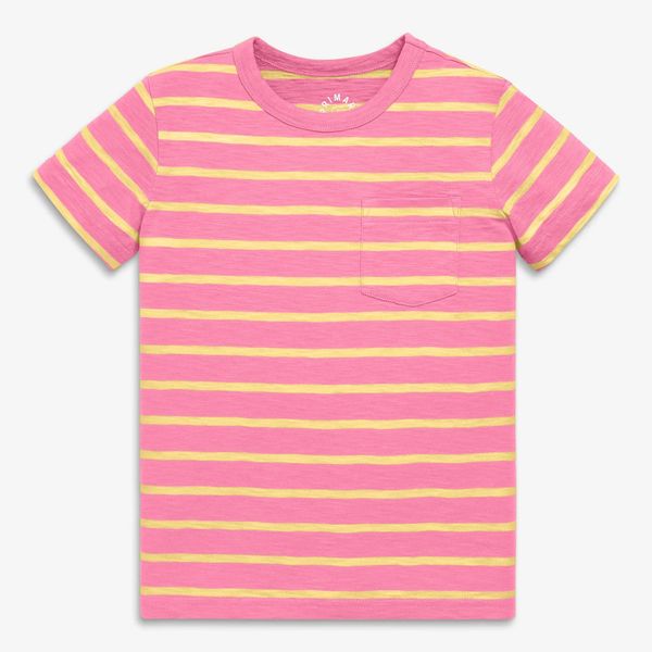 Primary Kids Pocket Tee in Stripe