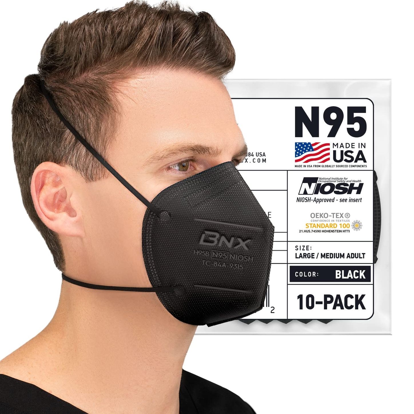 View of Effectiveness of manufactured surgical masks, respirators