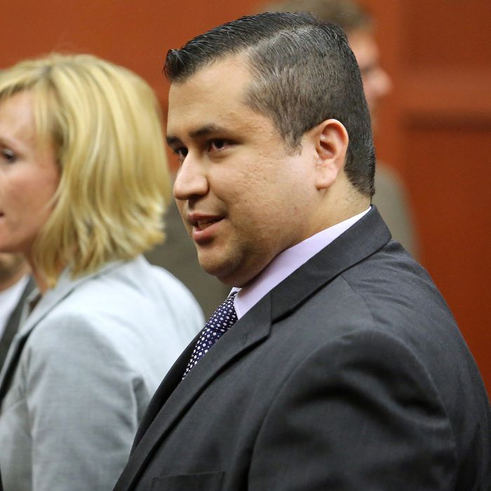 George Zimmerman leaves the courtroom a free man after being found not guilty, on the 25th day of his trial at the Seminole County Criminal Justice Center July 13, 2013 in Sanford, Florida. Zimmerman was charged with second-degree murder in the 2012 shooting death of Trayvon Martin.