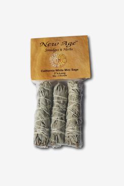 NewAge Smudges and Herbs California Mini Sage Wands, Pack of 3