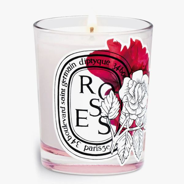Candle Diptych Roses