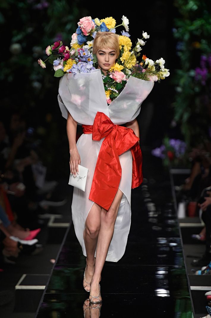 All the Ways Moschino Said It With Flowers