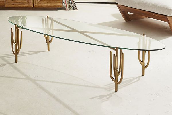 Cacti Brass Coffee Table