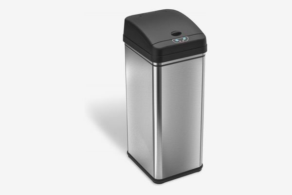 iTouchless 13 Gallon Stainless Steel Trash Can