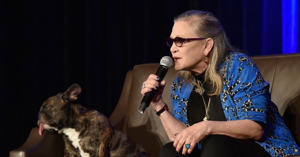 凱莉費雪 (Carrie Fisher) 在弄清楚如何真正成為凱莉費雪 (Carrie Fisher) 後去世