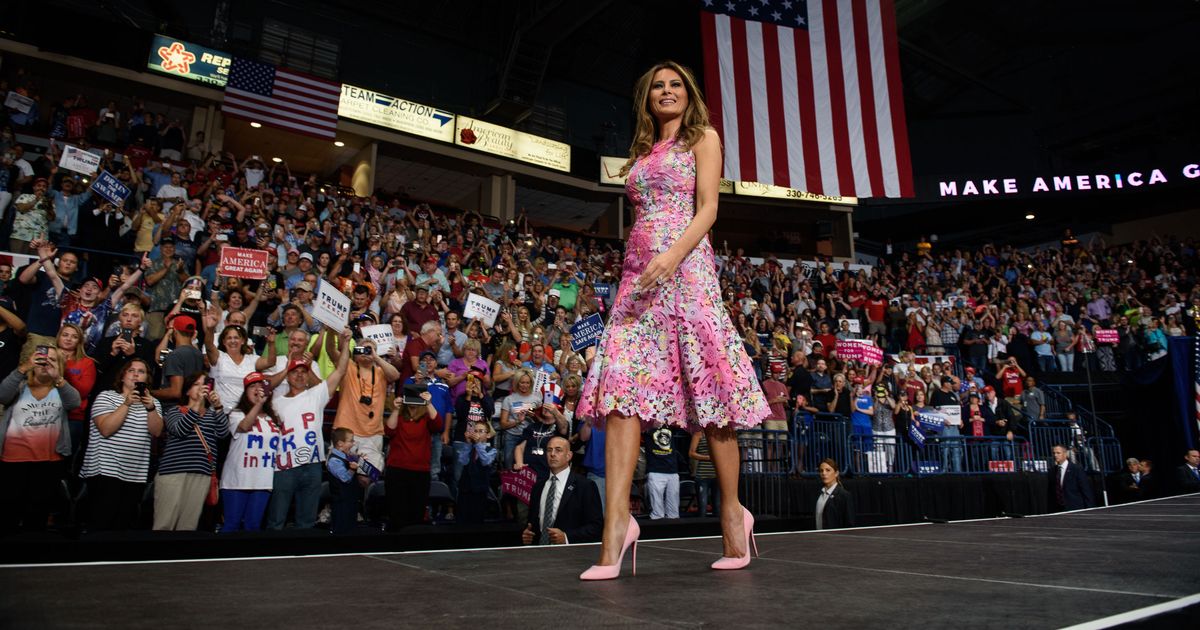 Melania's Christian Louboutin So Kate Heels