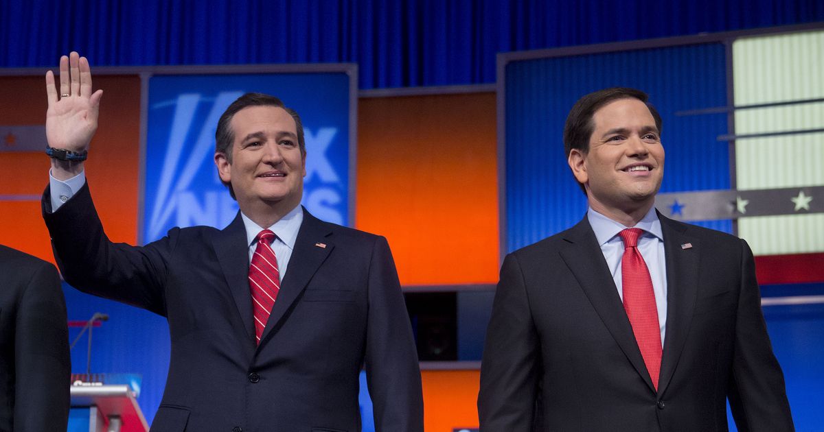 Civil Debate Fuels Hope For Cruz And Rubio’s Anti Trump Alliance