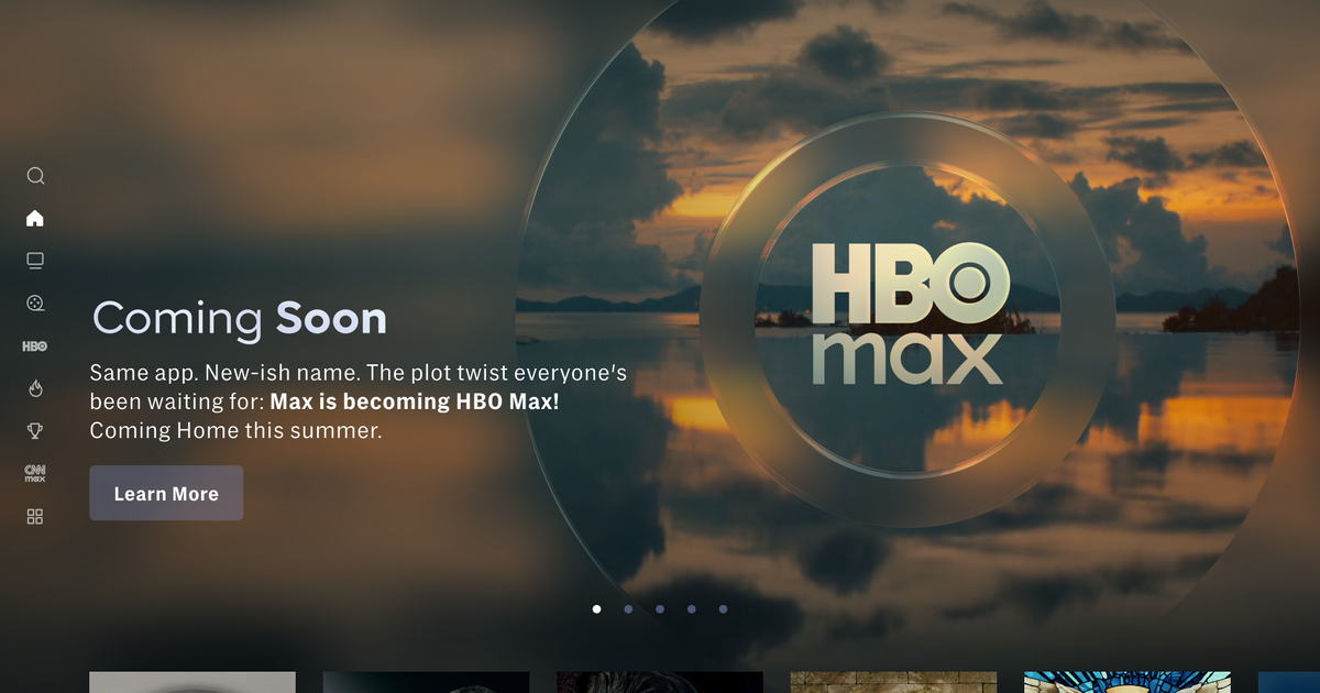 Max Is Changing Its Name to (Get This!) HBO Max