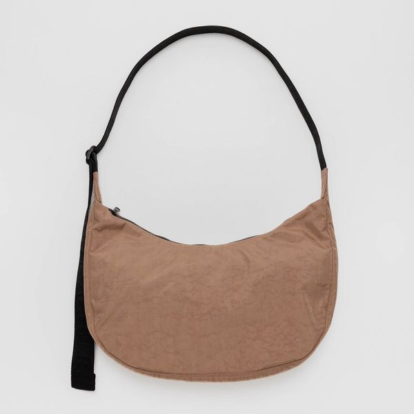 Baggu Medium Nylon Crescent Bag - Cocoa