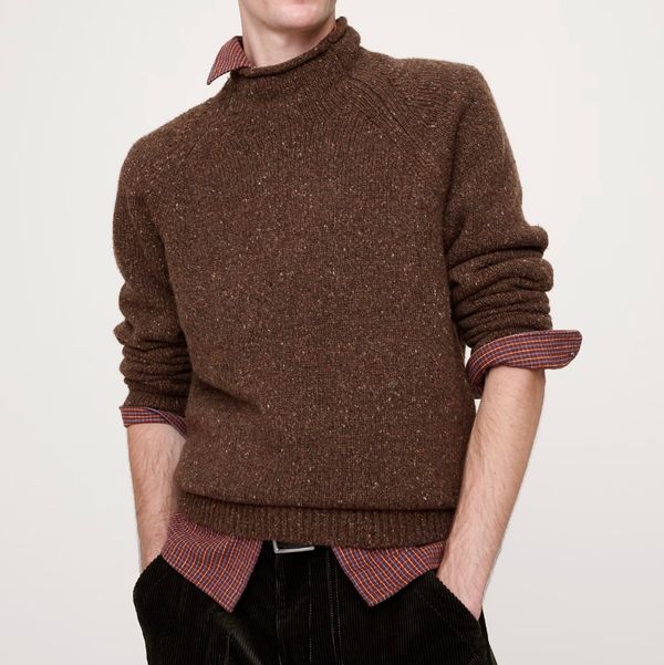 Banana Republic Donegal Roll-Neck Sweater