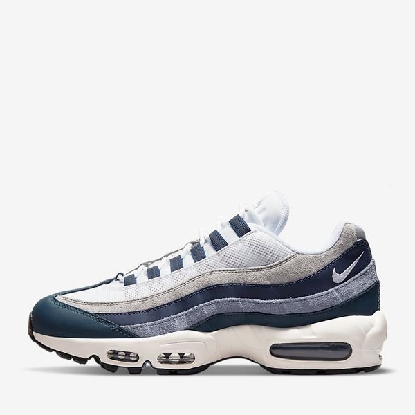 Nike Air Max 95 White Black Blue Gaze - Size 9 Men