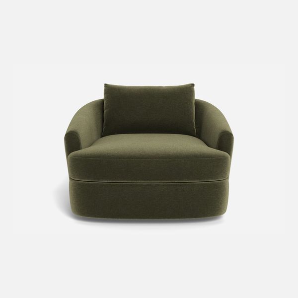 Interior Define Marshall Oversized Swivel Chair