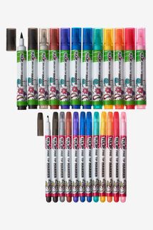 Tulip Ultimate Fabric Markers Rainbow, 24 Pack