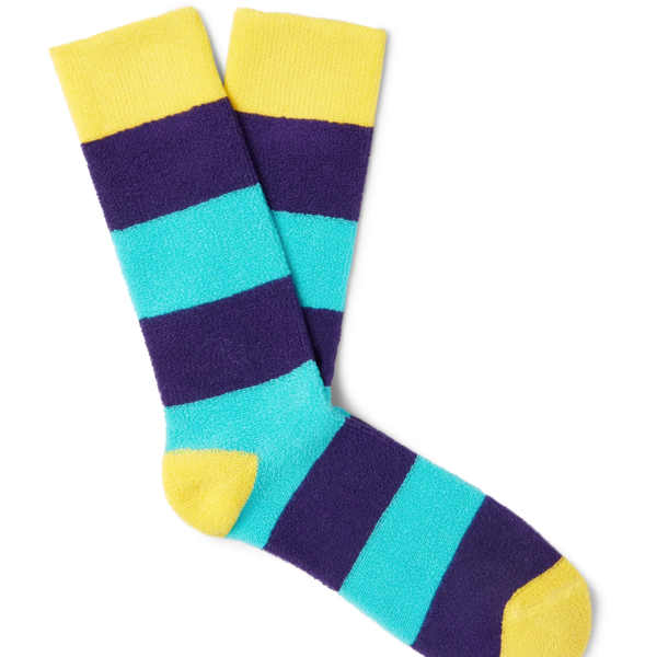 Paul Smith Neil Striped Cotton-Blend Terry Socks