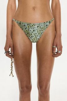 Mango x Eckhaus Latta Beaded Brazilian Bikini