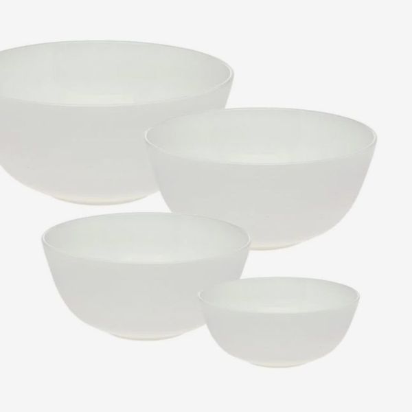 Bed Bath & Beyond - Godinger bone china nesting serve bowls in white - set of 4 