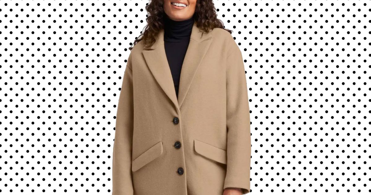 Women's Parka WInter Trench Woolen Cashmere Coat Lapel Warm Outwear Long Jacket 