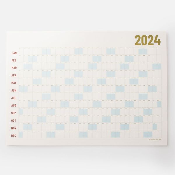 Schoolhouse 2024 Big Picture Calendar