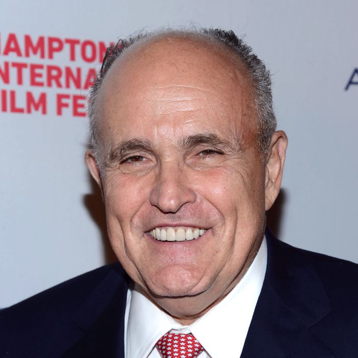 EAST HAMPTON, NY - OCTOBER 04: Rudy Giuliani attends the 20th Hamptons International Film Festival Opening Night Screening of